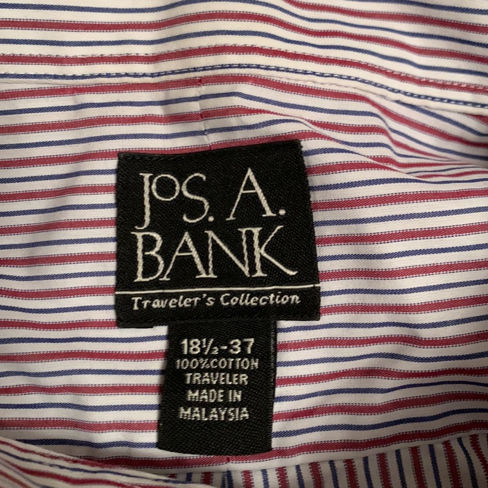 Jos A Bank Reserve Men’s shirt Travelers Edition, long sleeve size xxl - Picture 2 of 5